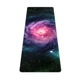 Cifupy Yoga Mat Double-Sided Non Slip Exercise Mat Eco Friendly TPE Fitness Exercise Mat With Carrying Strap & Storage Bag Workout Mat for Yoga, Pilates and Floor Exercises