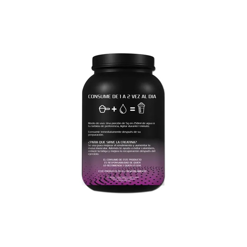 Creatina Monohidratada Fast Protein 1kg 200 Servicios Varios