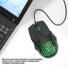 Honeycomb Mouse RGB Wired Gaming Mouse Lightweight Quick Answer RGB