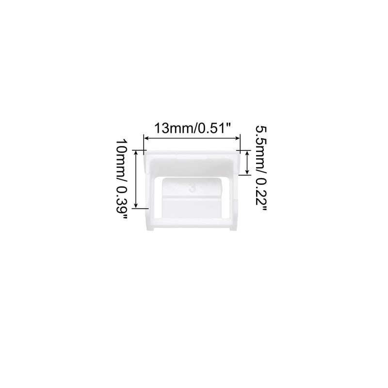 QUARKZMAN Port Blocker PC Locking USB Port/Dust PC Blocker White