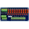 Screw Mount 10 Position Power Distribution Fuse Module Board, for