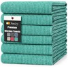 smiry Premium Kitchen Towels(18"x 28", 6 Pack), Large Cotton Dish