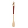 Lion Head Alloy Shoehorn Ergonomic Curves Metal Long Shoehorn with