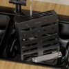 Utensil Holder Stainless Steel Wall Mount Chopstick Draining Storage Shelf
