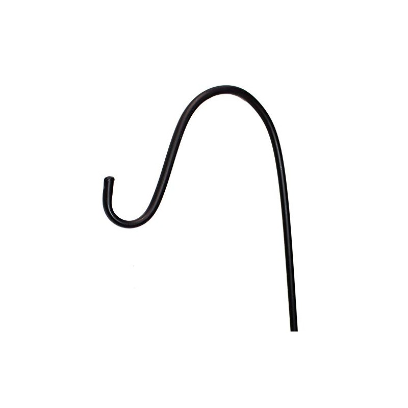 Lantern Holder Metal Black 135 cm High Shepherd's Stick Metal