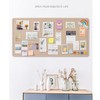 Foldable Large Felt Bulletin Board - 36'' x 18'', Decorative