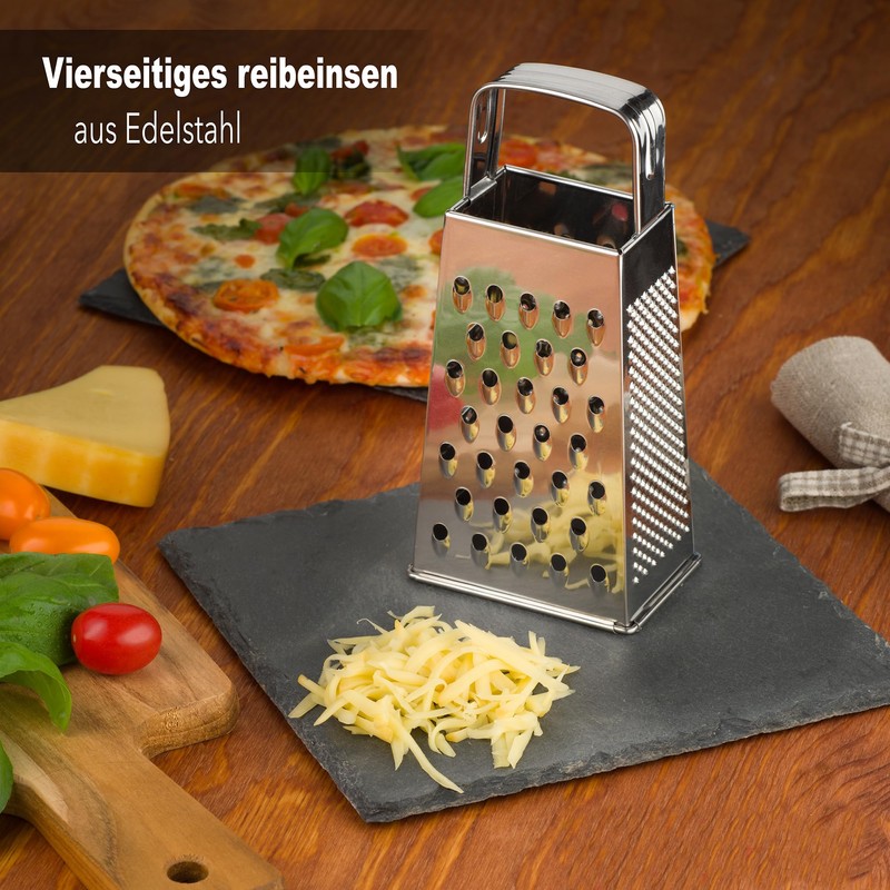 Kitchen Grater Hexagonal Grater Stainless Steel 23 cm High