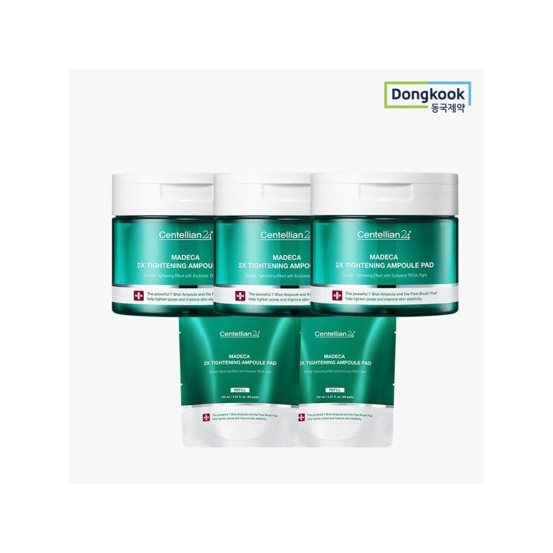 Centellian 24 [Centellian 24] Madeca Double Tightening Ampoule Pads 3pcs