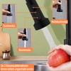 Black Tap Attachment 360° Rotatable Swivel Aerators for Taps, Kitchen