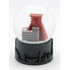 3-45-68 2 Great Snow Globes Souvenir Ruhrpott Transport Tower Charcoal