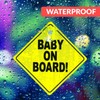 Miss-shop Baby on Board Car Sticker, Baby Car Sticker, 3