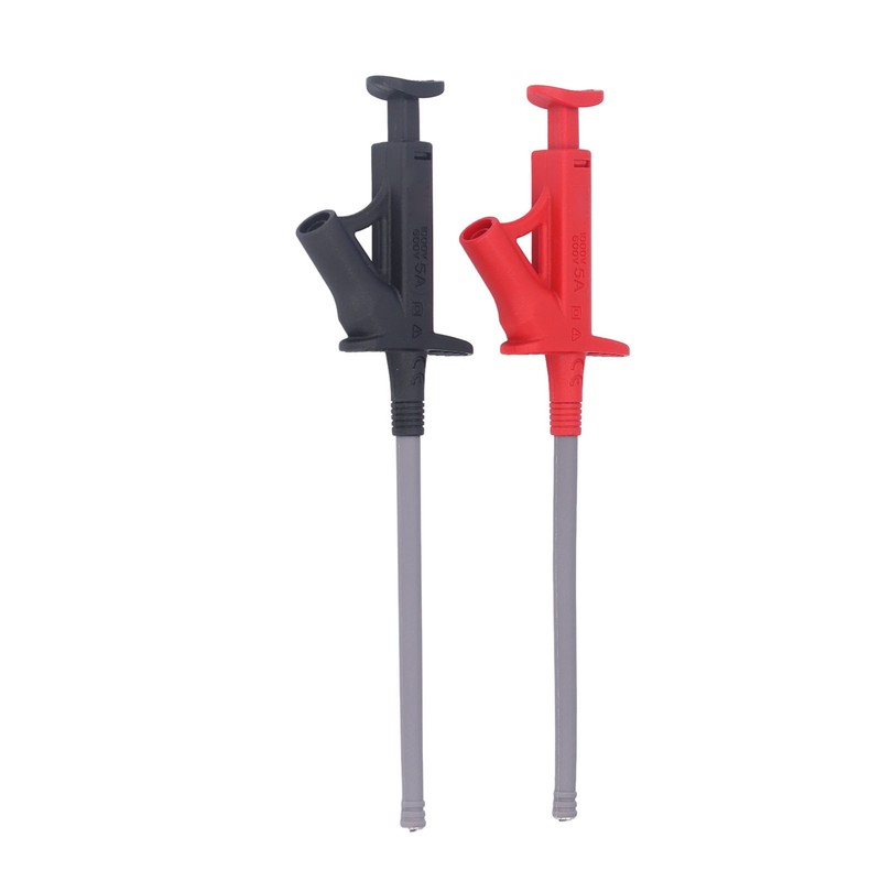 Flexible Test Hook Multimeter Electrical Testing Grabber Hook with 4MM