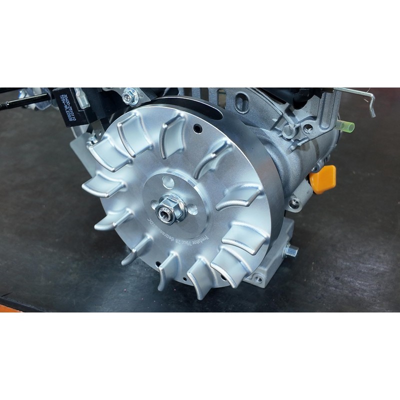 Hanyosa Billet Flywheel for Predator 79cc 98cc Silver