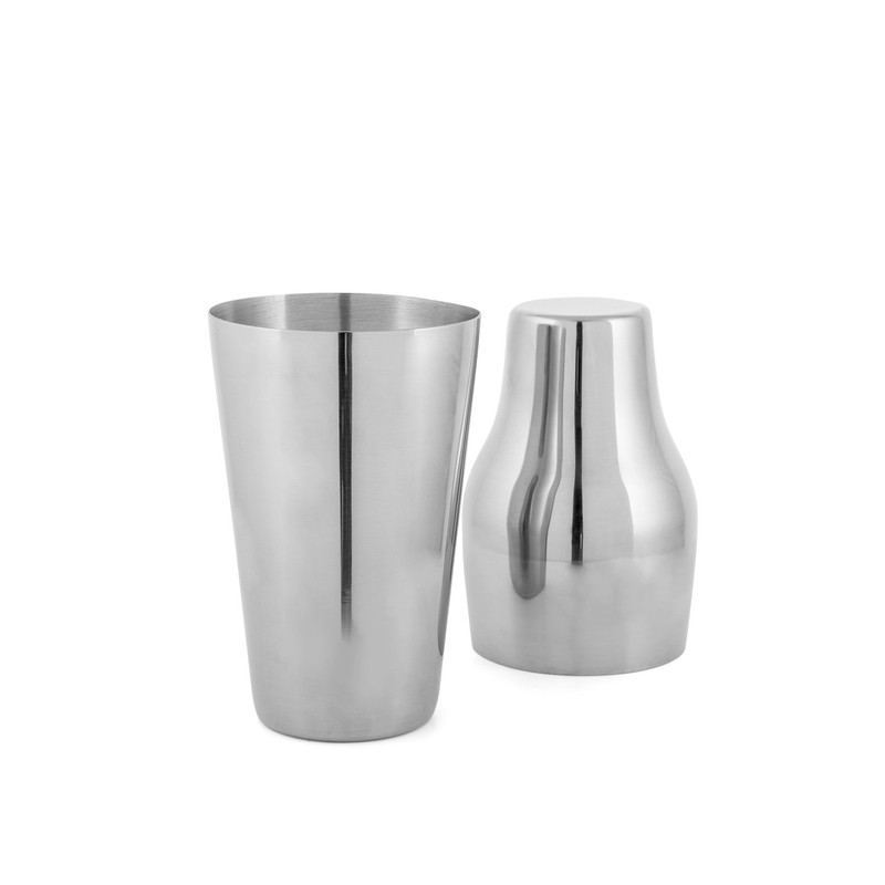 BARS 8755 Parisienne Edelstahl Shaker 0,60 Liter Küchenartikel, Material, Multicolor