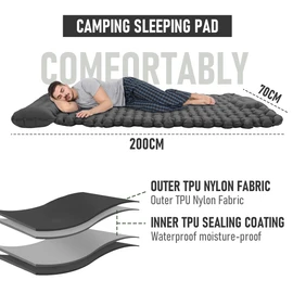Aumerage Single Sleeping Pad (Grey)