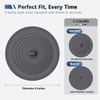 Tub Stopper 5 Pack 6 Inch Silicone Universal Drain Stopper