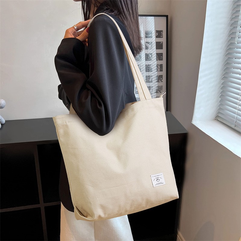 KALIDI Women's Tote Bag, Shoulder Bag, Large Size, Canvas Tote,
