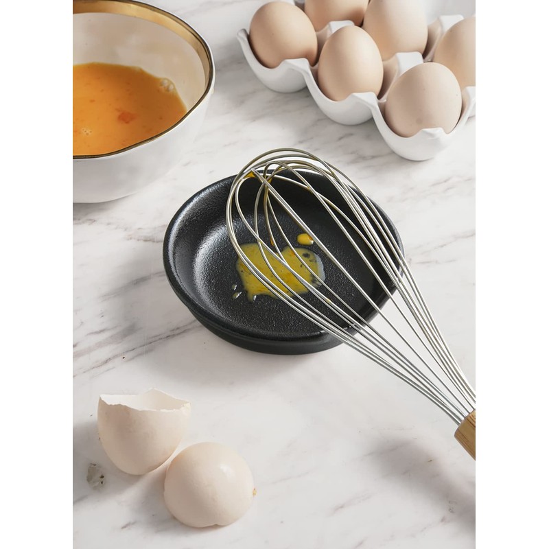 LE TAUCI Ceramic Spoon Rest, 4.8 Inch Spoon Rest for