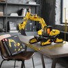 Mould King Crawler Excavator Building Sets, 17076 Engineering Excavator Building