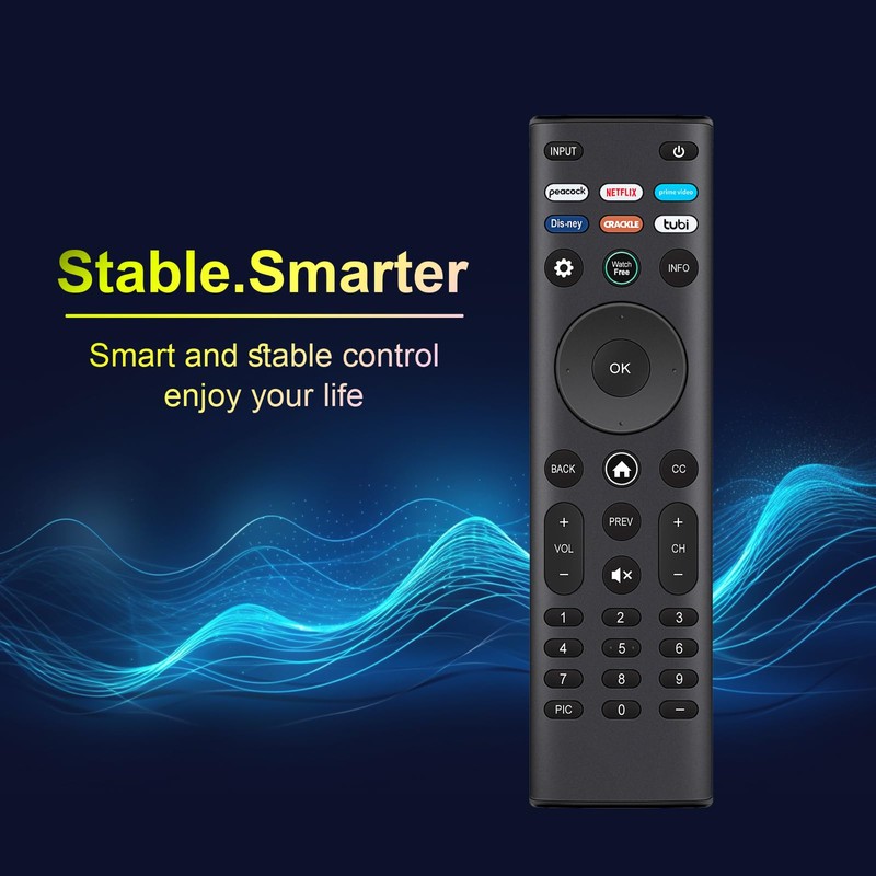 XRT140 Replace Remote Control Compatible with Vizio Smart TV D24h-J09