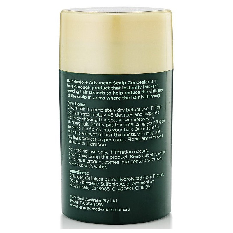 Hair Restore Advanced Scalp Concealer 20g, Dark Brown