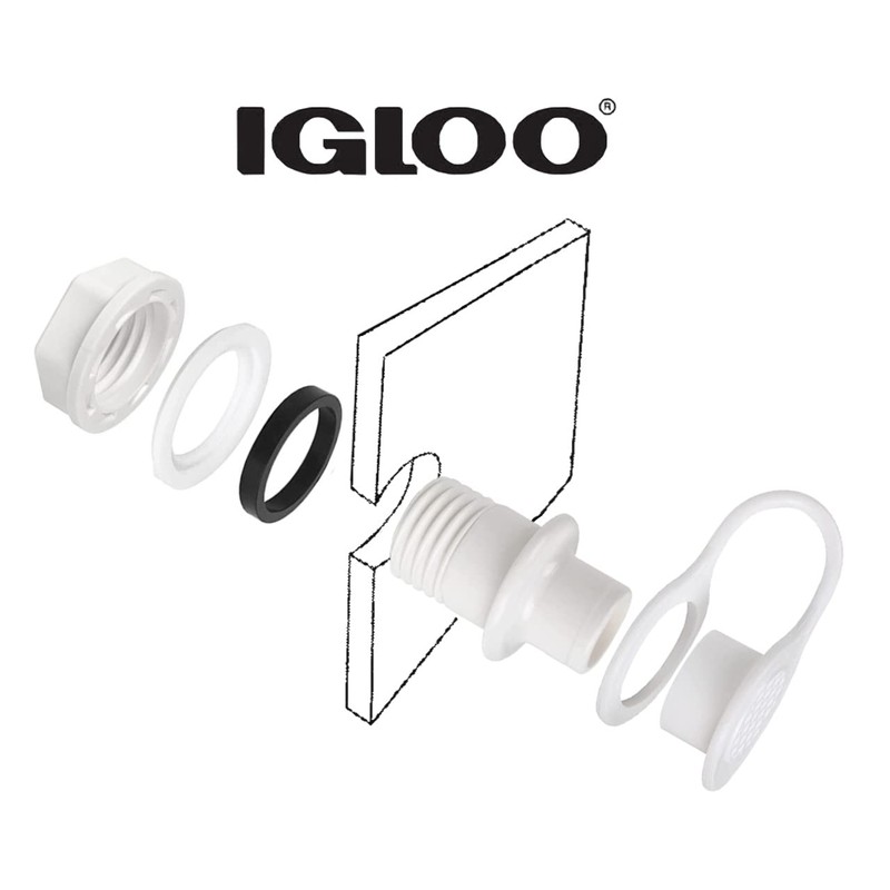 Igloo Replacment Triple Snap Drain Plug