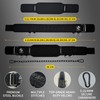 2-in-1 Weightlifting Belt & Dip Belt with 41 IN Steel
