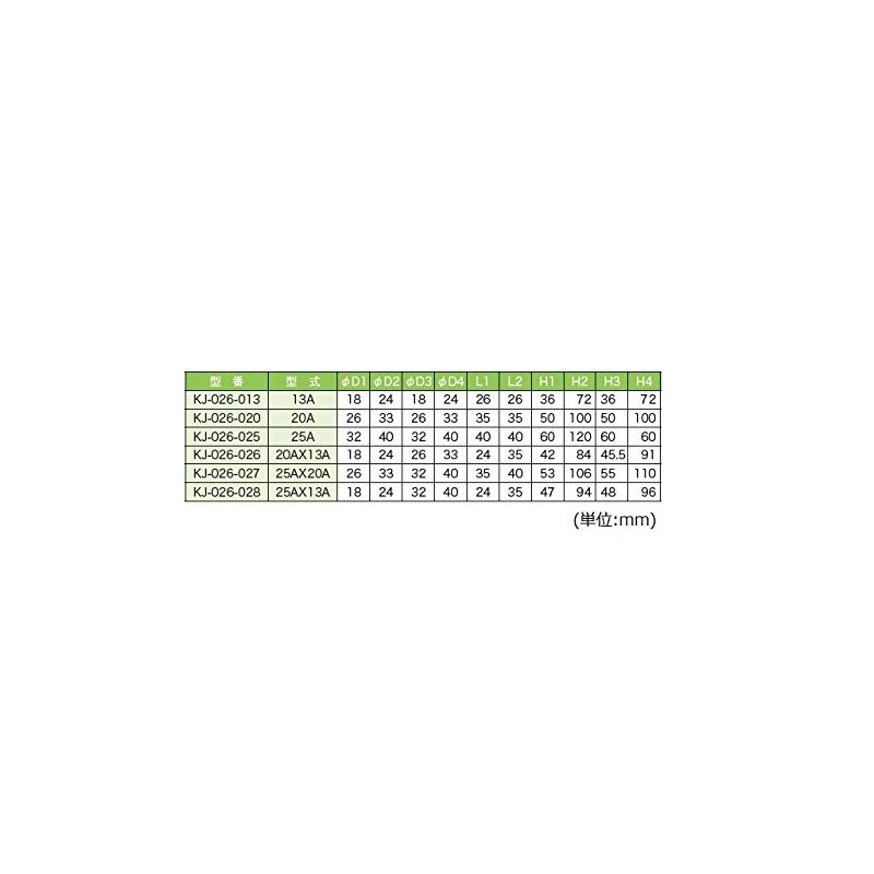 Kansai Kakou Co., Ltd. Fitting PVC Four-way 4-way Cross Cross