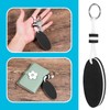 HJZHII 4 Pcs Floating Keychain for Boating, Oval Shaped Foam