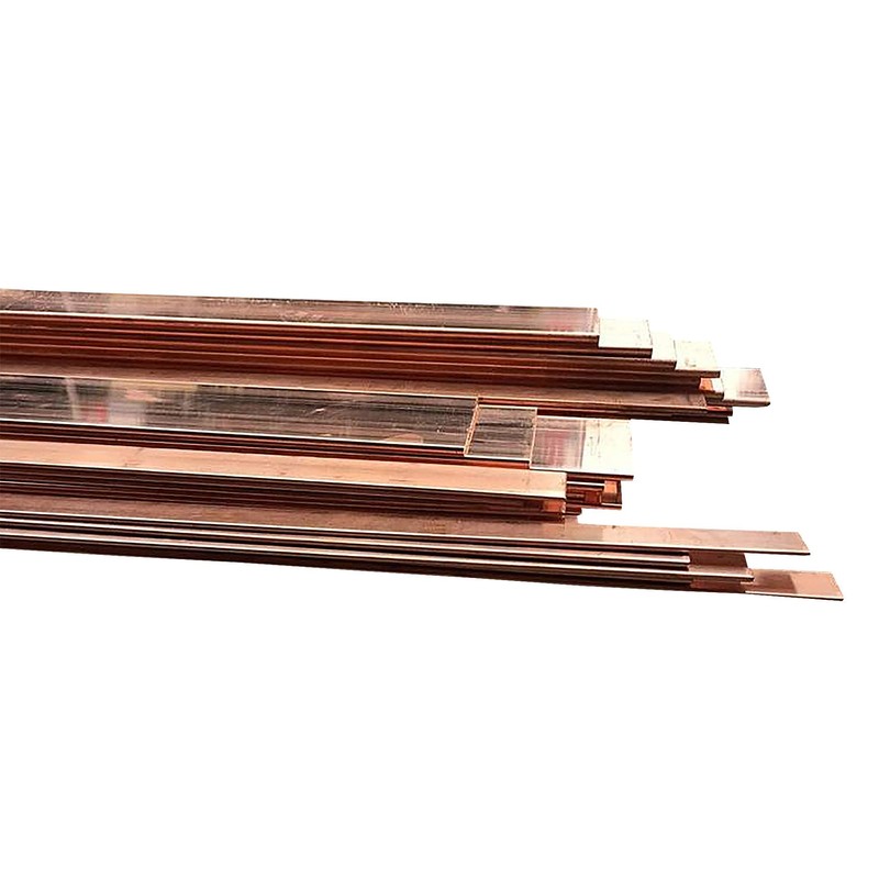 TEN-HIGH Copper Bus bar Flat 4mmx30mm, Copper Flat bar Stock
