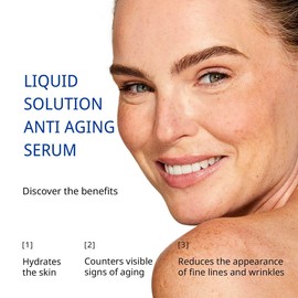 Anti-Aging Serum - Fade Fine Lines, Reduce Wrinkles, Plump & Moisturize Skin, Reveal Youthful Radiance | Suitable for All Skin Types (30ml)