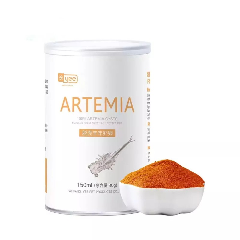 YEE DECAPSULATED BRINE SHRIMP EGGS 2.8 oz (80 gr) ARTEMIA
