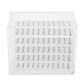 False Eyelashes Storage Box 5 Layers False Eyelashes Care Storage Box Container Holder Plastic Case Makeup Organiser for Professional Beauty Salons