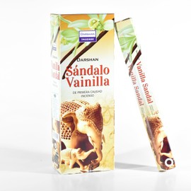 Darshan Incienso 120 varitas (Sándalo Vainilla)