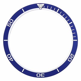 Ewatchparts Bezel Insert Compatible With Seiko 7002 6309 7S26 SKX007K2 7S26 Diver Planet Ocean Blue