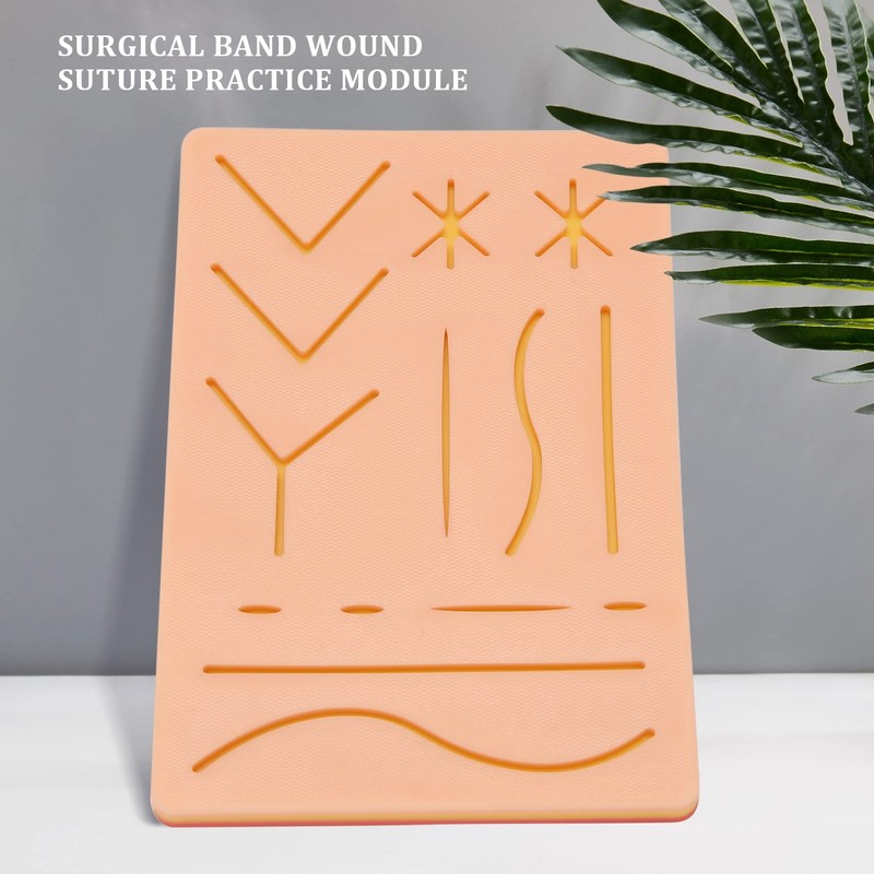 Daiilg New Skin Suture Training Kit Pad Suture Training Kit