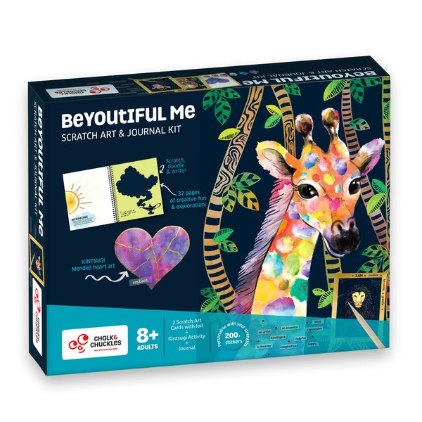 Chalk and Chuckles BeYouTiful Me Art and Craft Kit Ages