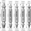 TOOLMAYS Screw Extractor Set, 5 Pieces Left Extractor Set, Max.