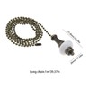 Create idea 2pcs Ceiling Light Fan Switch Pull Cord Weight