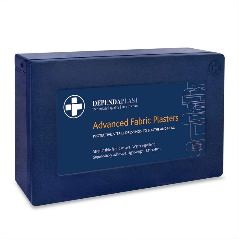 Reliance Medical Sterile Dependaplast Advanced Fabric Plasters - Latex-Free, Washproof,