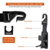 OXTXO 4 Pack Car Seat Hooks with Bottle Holder -