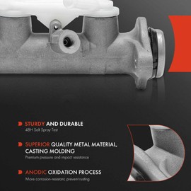 A-Premium Brake Master Cylinder Compatible with Toyota Sienna 1998 1999 2000 2001 2002 3.0L, Replace # 47201-08010