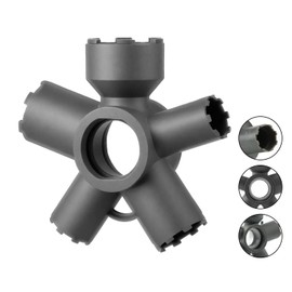 Lyreh 10 in 1 Faucet Aerator Removal Tool, Universal Aerator Key for Concealed Threaded and Housed Aerateors fit for M28 M24/PL-CS/SLIM AIR M24 M21.5 M18.5 M16.5