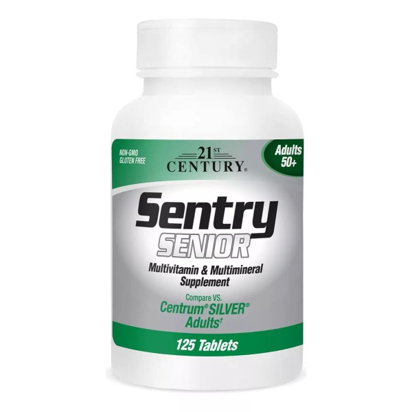 21st Century Sentry Senior Vitaminas  Para Adultos 125 Tab Importado