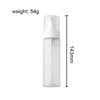 3 x Empty Foam Pump Bottle 100ml Clear Plastic Refillable