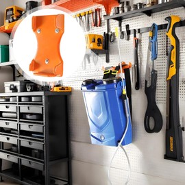 Blower Wall Mount | Heavy Duty Handheld Blower Wall Mount - Garden Power Tool Holder, Secure Locking Mount, Hedge Trimmer Organizer Hooks