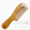 Wooden Handle Thick Anti-static Hair Comb Wooden Brush 3ea