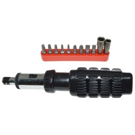 Electronix Express Computer Repair and Upgrade Toolkit with Ratcheting Screwdriver and IC Inserter