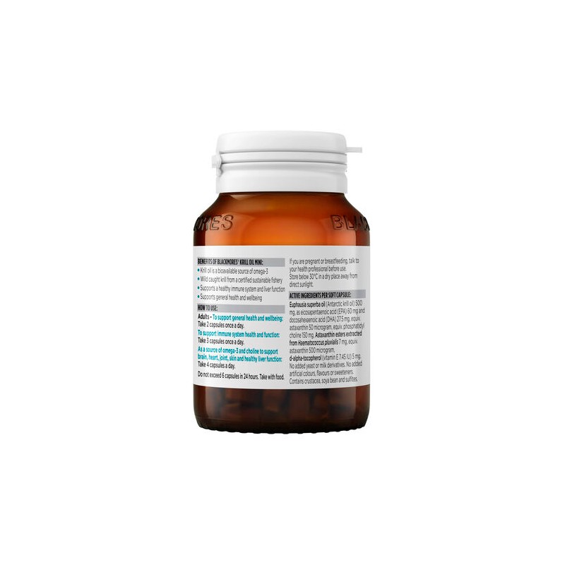 Blackmores Krill Oil Mini 60 Capsules
