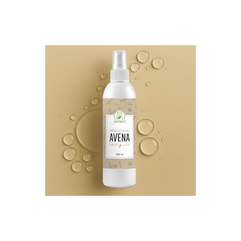 Tónico De Avena Hidratante Facial 500 Ml Productos Mart Mexico